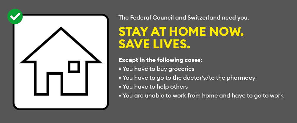Stay at home!