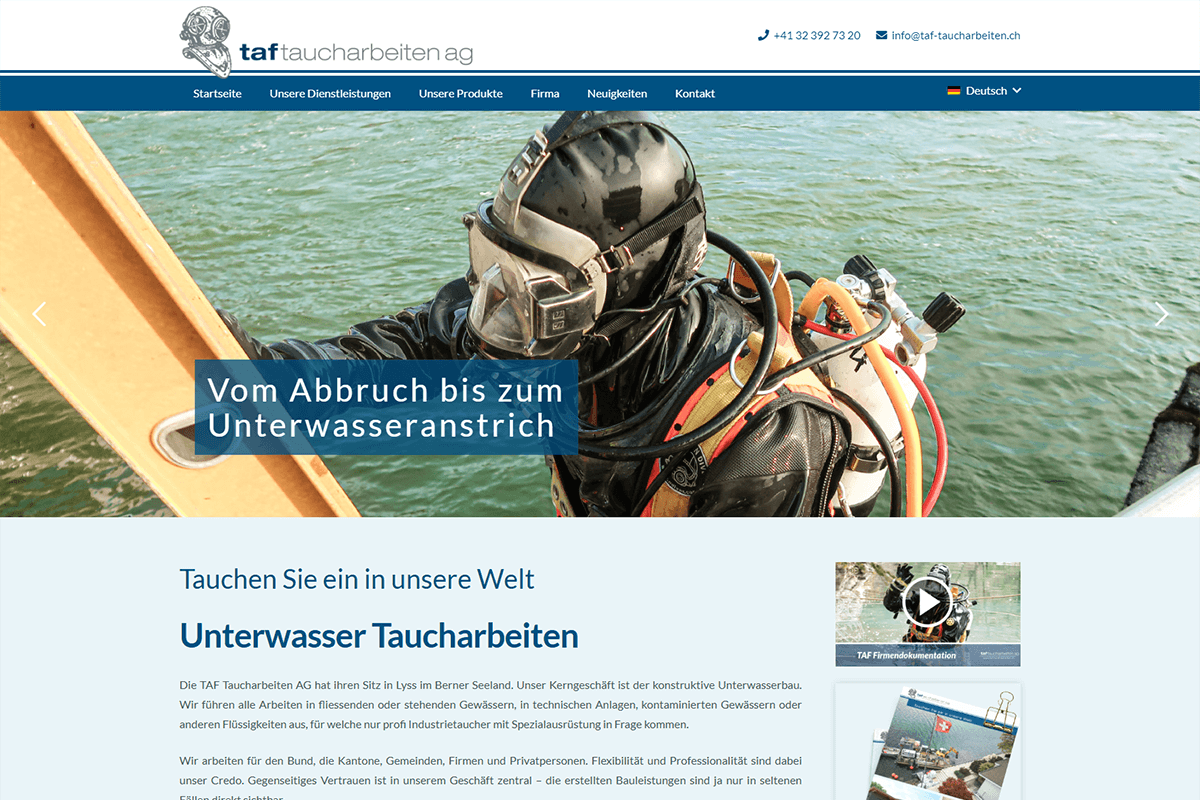 TAF Taucharbeiten